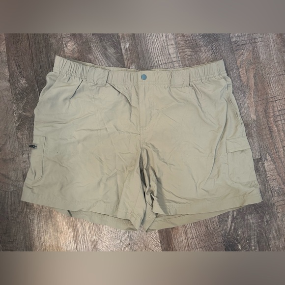 BUNDLE Columbia Sandy River Cargo Shorts Belted Size Large Navy Black Khaki - Picture 5 of 10